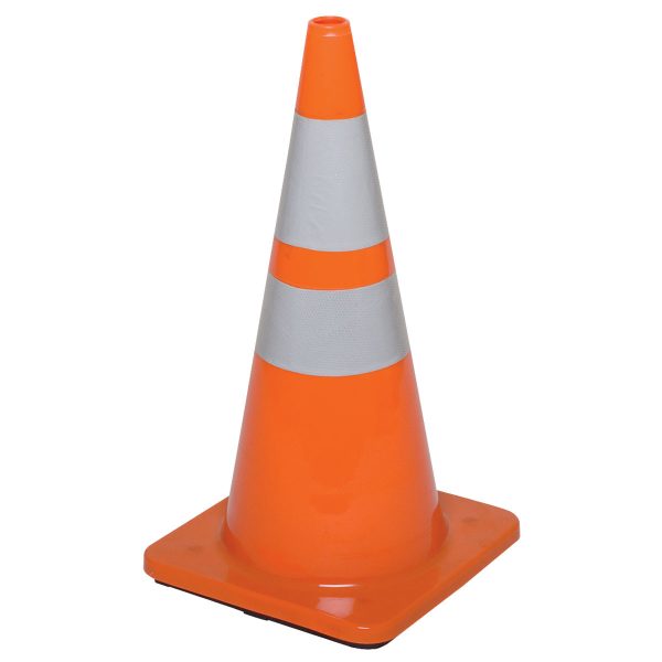 Traffic cone With Rubber Base